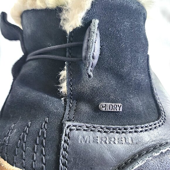 Merrell Tremblant black leather Winter boots - Picture 5 of 12
